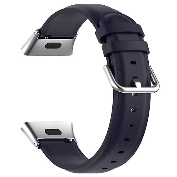 Hurtigudløsende læderurrem til Redmi Watch 3 Watch Lite 3 Navy blue