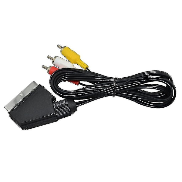 1,8m AV Scart Audio Video Kabel TV-ledning til NES til NES RGB Scart Kabel Stik