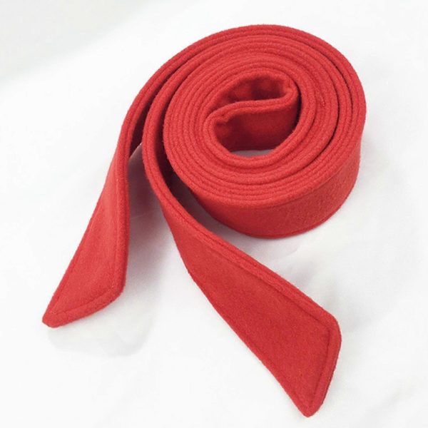 Kvinders Uldbluser Waist Belt Bredt Waistbæl Alsidigt Waistbæl Sash Trenchcoat Bælte Langt Nok Til Frakker Shopping red