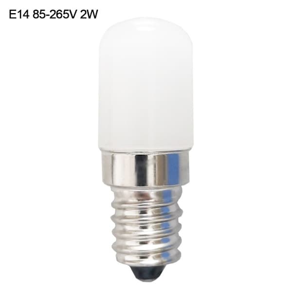 Køleskabslampe Køleskab fryserlampe E14 85-265V 2W E14 E14 85-265V 2W E14 85-265V 2W E14 85-265V 2W