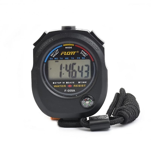 Waterproof Chronometer Handheld Pocket Stopwatch Professional Digital Sport Stopwatch