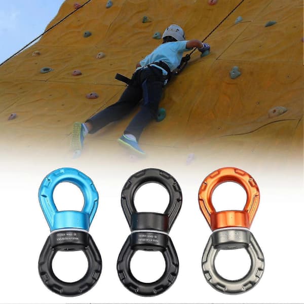 Ilma-akrobatia Swing Spinner -ripustin Ulkokäyttöön Blue Black