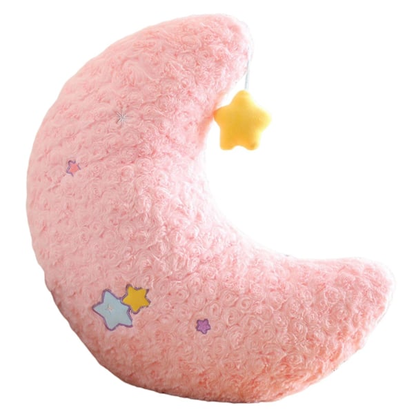 Söpö Tähtikuu Pehmolelu Täytetty Nuken Ihastuttava Pehmeä Plushie Tyynytyyny Pehmolelu Lapsille Vauvan Lohtua Lahja Xixi Pink Moon