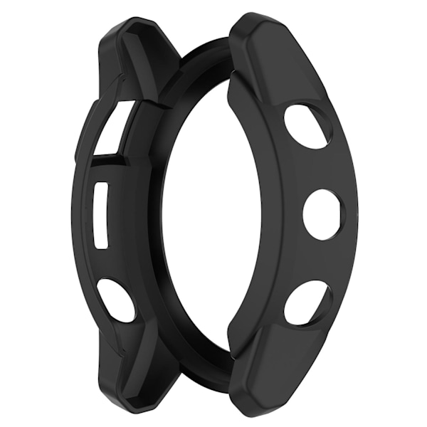 TPU-fodral för Garmin Enduro 2/Tactix 7 med snabbkoppling, ihåligt sportklockfodral Black Style A Other Smartwatch Model