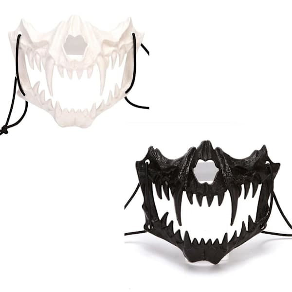 2 st Halloween Kostymmasker för Par Stil4 Style4
