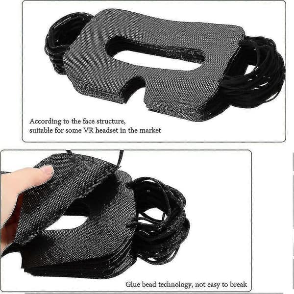 150 st engångs VR-masker, ovävda sanitära ögonmasker, ögonskydd för VR-headset Vive Virtual R