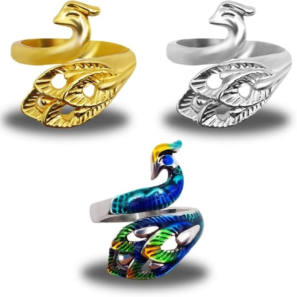 Heklefingerkrokholder med ringåpning