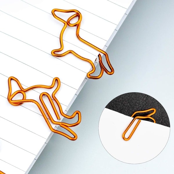 40-pack skattpärlor, metall bokmärkesklämma Kreativ pärla tillbehör
