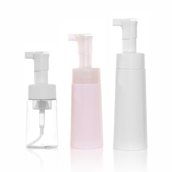 2 skumpumpflaskor tomma pumpflaskor ROSA 200ML 200ML rosa 200ml-200ml pink 200ml-200ml
