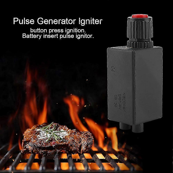 Elektronisk Gasovn Tænding Pulsgenerator AA Batteri Ovn Tænding BBQ Grill