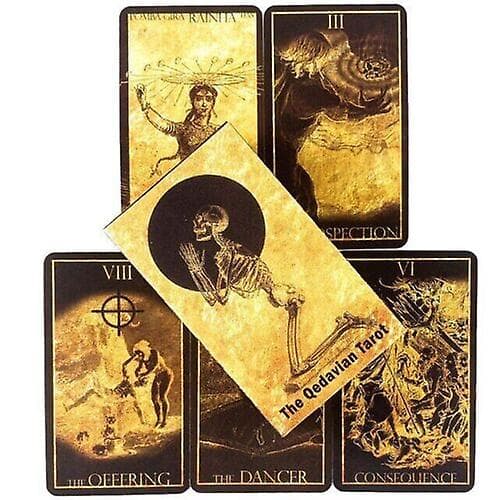 Tarot: Et sæt med 78 kort, engelsk version, spådom, okkult, orakel