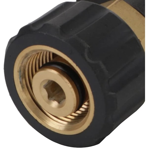 Trycktvättsadapter, M22 14mm 2320 PSI Trycktvättsadapter, Svart Guld, #C