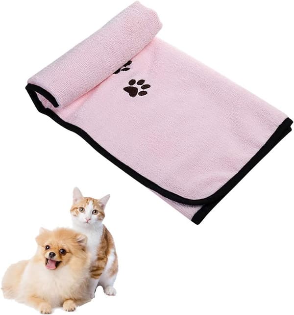 Håndkle for hundebad, superabsorberende