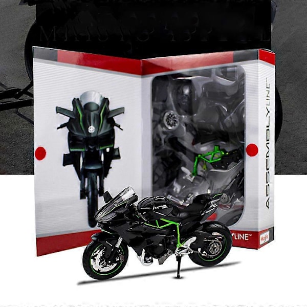 Maisto 1/12 Kawasaki H2R Ninja Monterad Version Motorcykel Modell Leksaksfordon Samlarobjekt Stötdämpare Terräng Motorcykel Leksak KTM 690