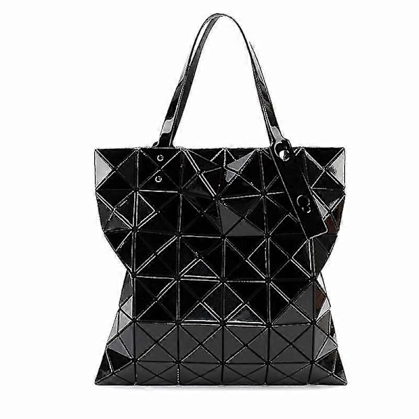 Geometrisk Diamantväska Handväskor Axelväska Vardaglig Mode Pendlarväska Black