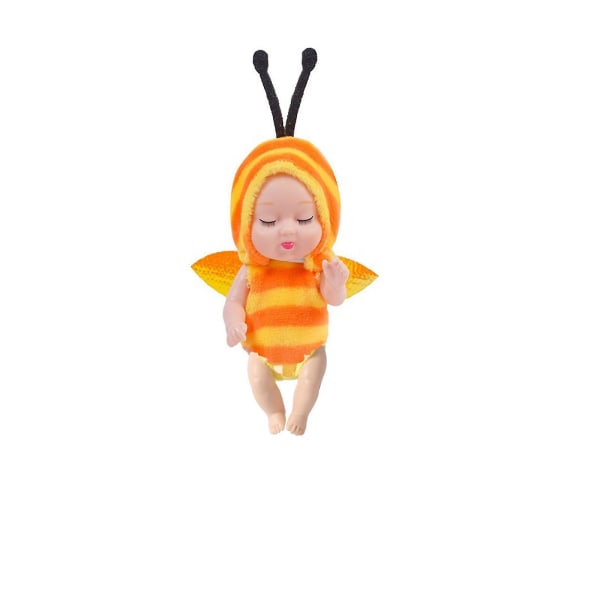 Mini Reborn Babys Dolls Naturtro realistiske babydukker, søvnsimuleringsdukke