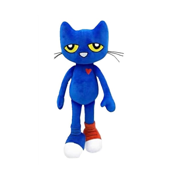 Wabjtam Cat Pete Plush, 30 cm, blå