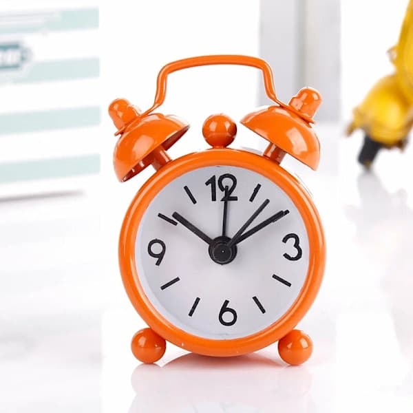 Klassisk Väckarklocka / Alarmklocka - Klocka Orange Orange Orange Orange