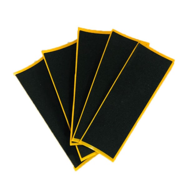 Fingerboard grip tape 12-pak Sort 38x110 mm Sort 38x110 mm