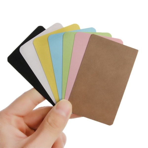 100 st / set visitkort Meddelande Notera tomma ordkort GULA Gul Yellow
