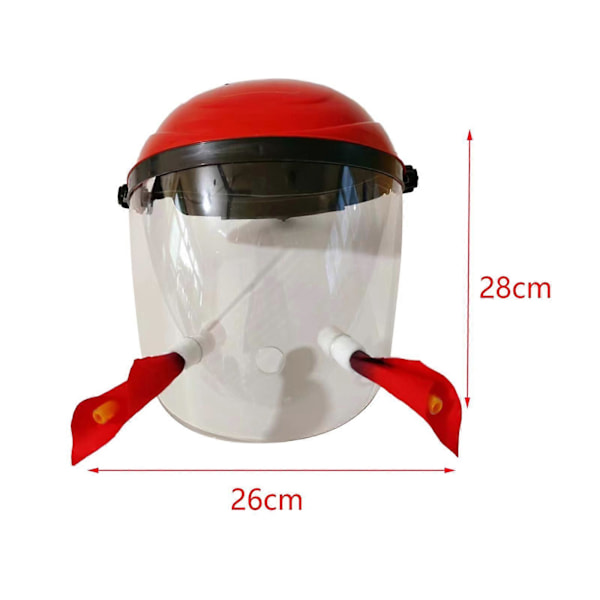 Kolibrimatningsmask Ansiktsmask Matare Fågelmatare för Uteplats Trädgård A C 26cmx28cm