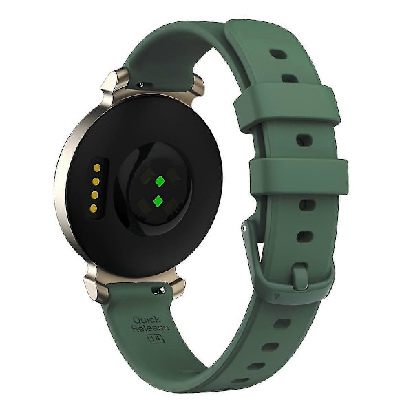 Silikonarmband för Garmin Lily 2 Dark Green