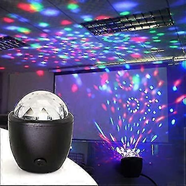 Discolys Partylys Dj-belysning Discokule Lys Mini Partylys Strobelys Scene Par Lys Mini Disco Dj Scenelys