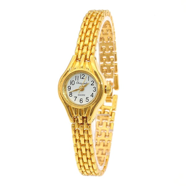 Sødt Dame Armbåndsur Mujer Gyldne Relojes Lille Urskive Quartz Ur Populært Armbåndsur Time Kvinde Damer Elegante Ure Type 1