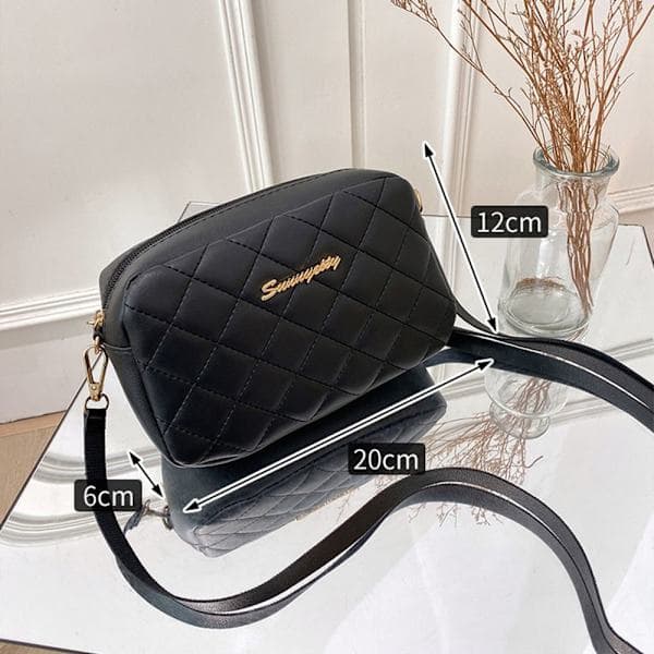 Dame Messenger Bag Skulderveske HVIT - lagerhvit