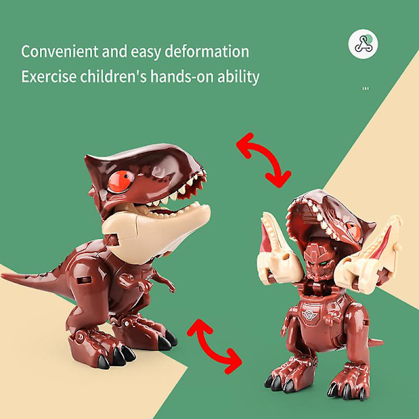 Robot Dinosaur Legetøj Transform Indominus Rex Carnotaurus Velociraptor Dyr Figurer Tiranosaurio Rex Carnotaurus