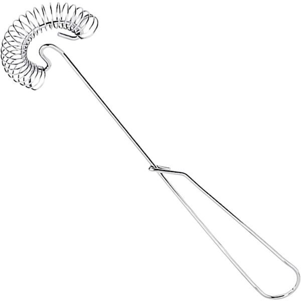 1 stk rustfritt stål eggvisp, spiralvisp, mini eggvisp, rask eggvisp, egnet for restauranter, hjemmekjøkken