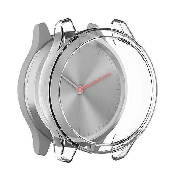 Transparent TPU Skyddsfodral för GarminMove Trend/Style Smartklocka, Vit