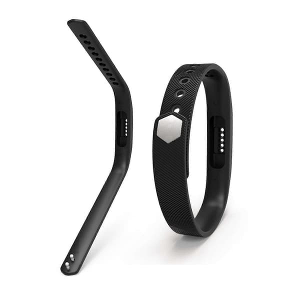 Kompatibel med Fitbit Flex 2 armbånd, erstatningsarmbånd kompatibel med Fitbit Flex 2 - Perfekt sort S Sort S Black