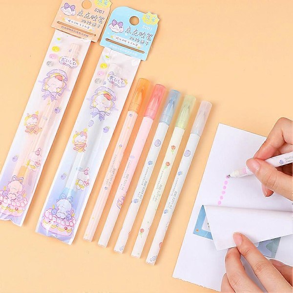Scrapbook Pikakuiva Liimakynäsetti, 4 KPL/6 KPL Liimapuikkosetti Askarteluun, Leikekirjoihin, Korttien Tekemiseen, Paperiaskarteluun Type X-B