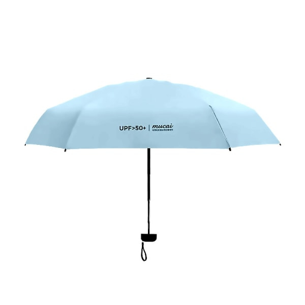 Mini Paraply för Kvinnor, Liten Fickparaply, UV-skydd, Paraguas, Regn- och Vindtätt, Lätt att Vikas, Bärbart Paraply för Pojke och Flicka