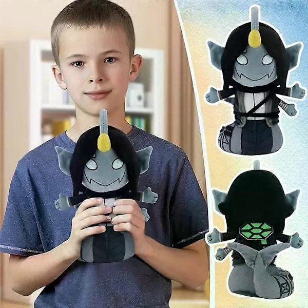 25 cm Tryck Sebastian Solace Plysch Söt Plyschdocka Leksak Present Tecknad Stil Barnens Tygdocka Docka