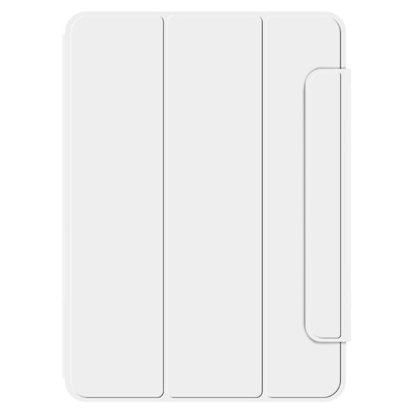 Stativtaske til iPad Air 13 (2024) (M2) - Stødsikker Magnetisk PU Læder Flip Tablet Cover - Hvid Multicolor White