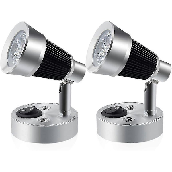 12v LED RV Læselampe, 3w RV Læselampe RV Spotlight Væglampe Til RV Interiør