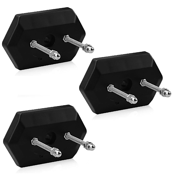3 Pakker Væghængt Skateboard Holder Skateboard Hænger til Skateboard Dæk Display og Opbevaring