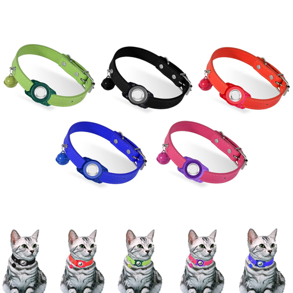 Pet Smart GPS Tracker Collar Anti-Lost Dog Cat Watch Collar Black