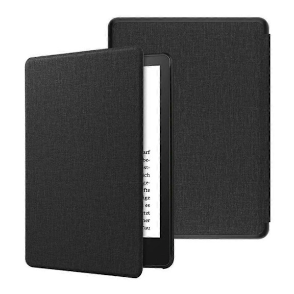 Smal och hållbart PU-läderfodral för Kindle Paperwhite 6 12:e generationen 2024 med automatisk väckning/sömn brown