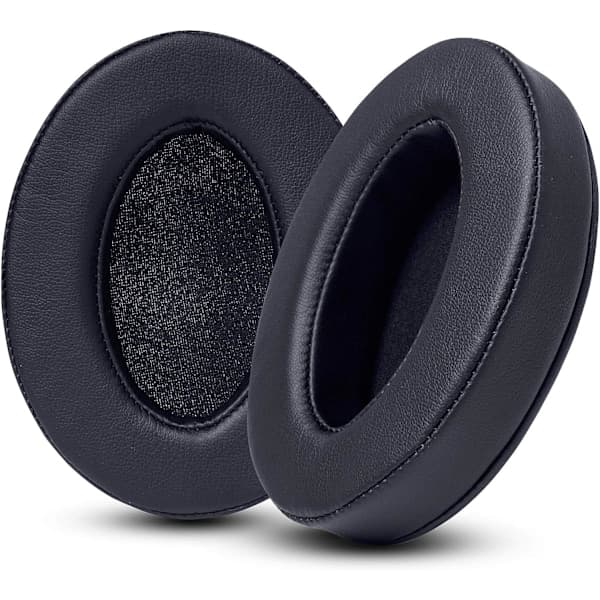 Wicked Cushions Opgraderede Erstatningsørekopper til ATH M50X - Passer til Audio Technica M40X / M50XBT / HyperX Cloud & Cloud 2 / SteelSeries Arctis 3/5 / 7 /