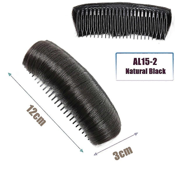 Näkymätön Hiustyyny - Puhdista Tyyny Pään Hiusten Päällä Flye245653 Black One Size