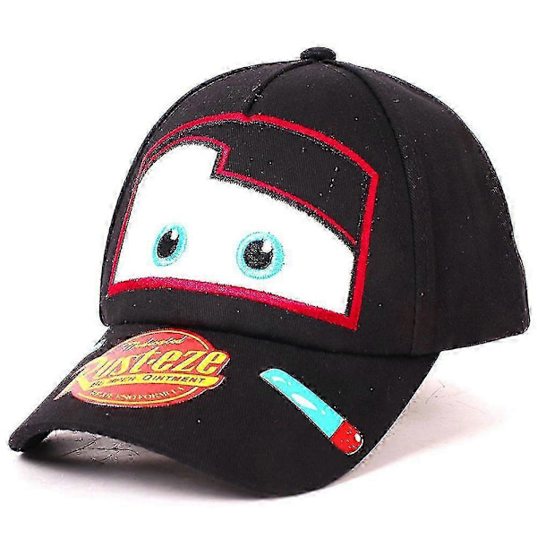 Barn Pojkar Flickor Bilar Keps Hatt Solskydd Utomhus {JKW} Black