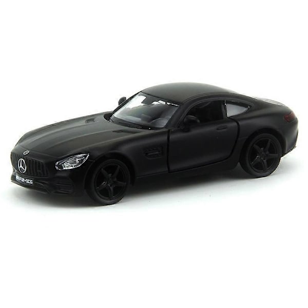 1:36 Mittakaavan Valmistettu Auton Malli, Luvanvaraiset Mallit, Tumman Musta Sarja, Hieno Laatu, Keräilyyn Sopiva, Pieni Auto, 12,5 cm, Tasku Leikki, Pojille 988M-AMG GTS