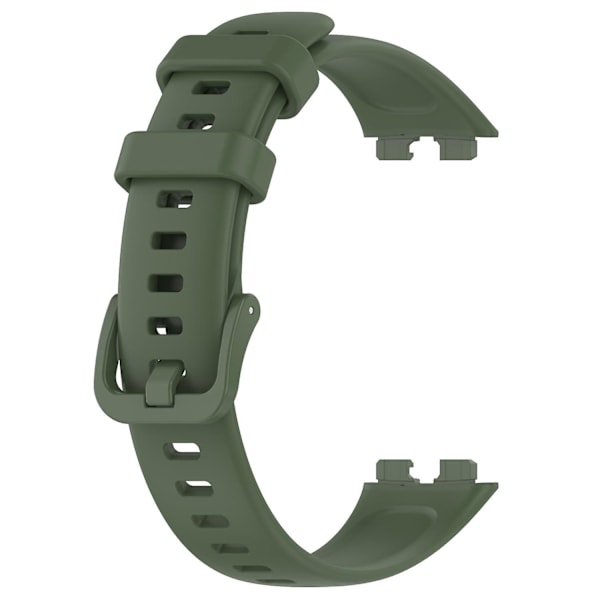 Silicone Urrem til Huawei Band 8 - Vandafvisende Sport Urrem Dark green, Dark Green Huawei Band 8