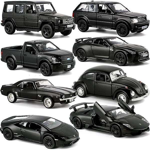 1:36 Mittakaavan Valmistettu Auton Malli, Luvanvaraiset Mallit, Tumman Musta Sarja, Hieno Laatu, Keräilyyn Sopiva, Pieni Auto, 12,5 cm, Tasku Leikki, Pojille 017M-Beetle
