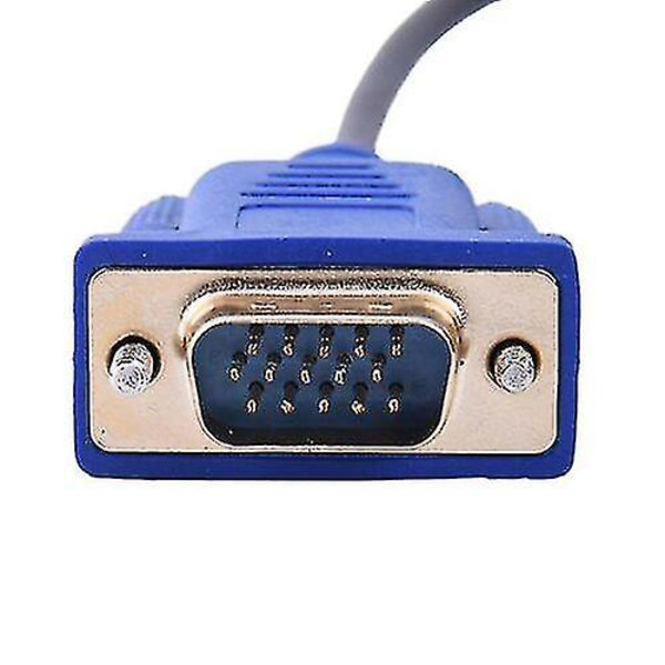 HDMI til VGA videokabel for TV- og dataskjerm