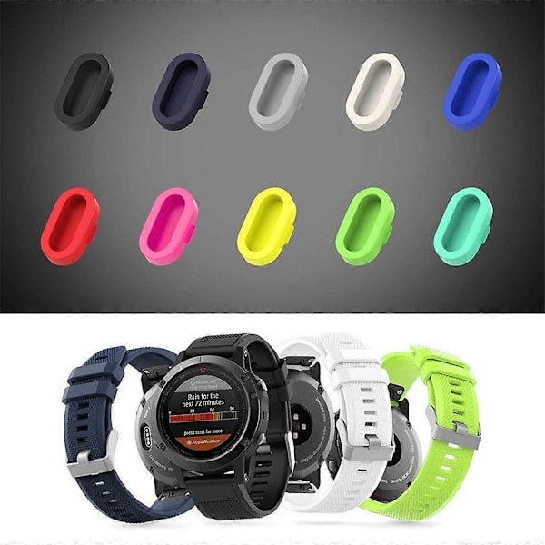 Silikon Dammskydd för Garmin-Fenix 6 6S 6X 5 5X 5S/forerunner 945/935/245