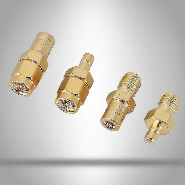 4 Typer Rf Adapter Sma Adapter Til Smb Stik Rf Konverter Sæt Til Dab Bilradio Antenne